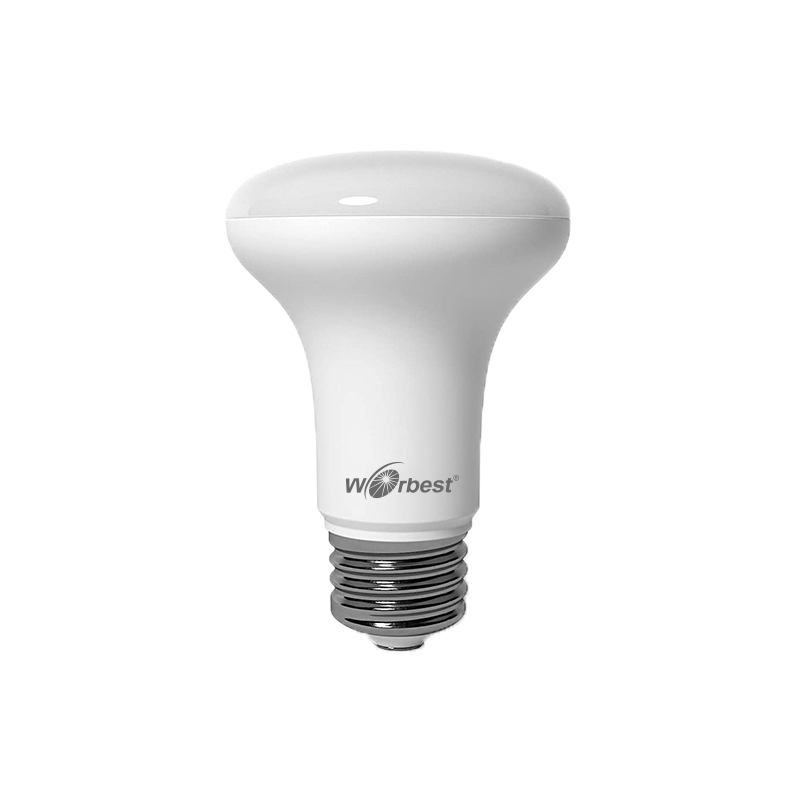 Worbest High Quality Indoor Dimmable PC Cover Aluminum White BR20 BR30 BR40 Lamp LED Light Bulb