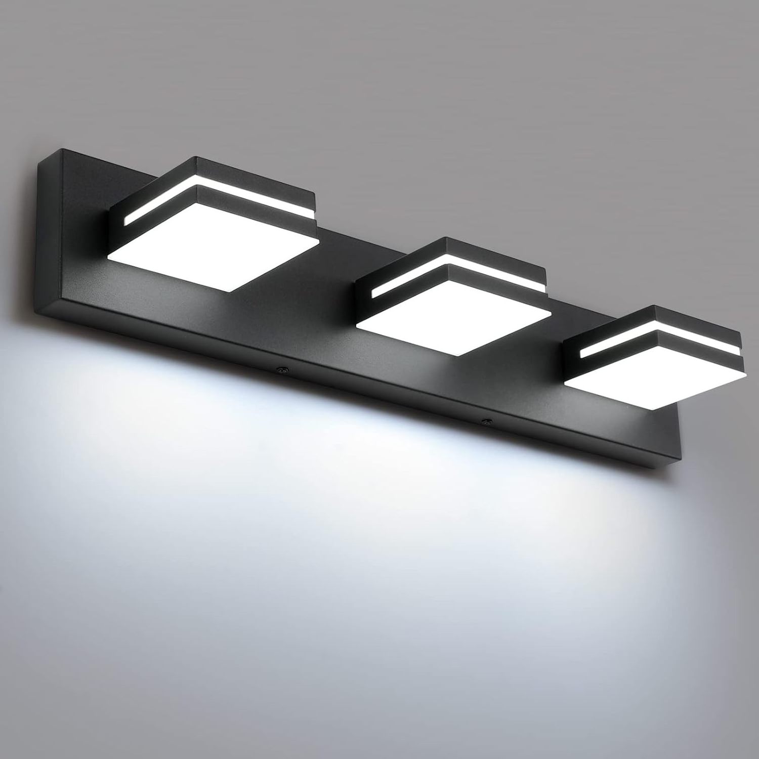 Worbest Led Wall Lighting ETL/cETL Led vanity light 5CCT light fixtures Use for Modern Bathroom