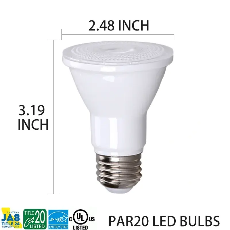 CUL PAR20/5W PAR30/11W P38/13W LED smart Bulb changeable colors Triac Dimming APP and Voice Control Work with Alexa and Google