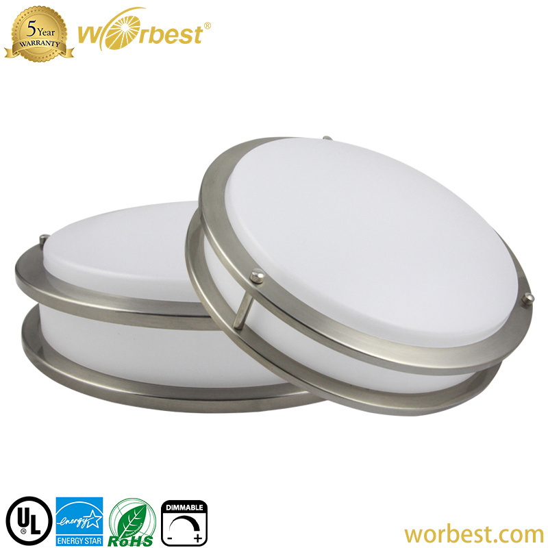 Worbest Factory Direct 18 inch Round Ceiling Lights smart RGB 30W Flush Mount Ceiling Light