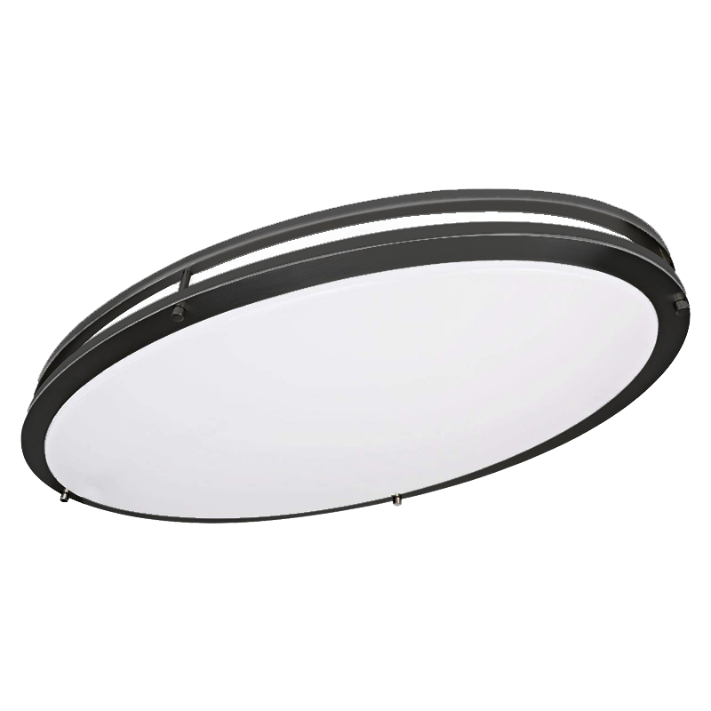 Worbest China factory directly sell 32inch LED flush mount 3cct adjustable for bedroom living room black LED ceiling light