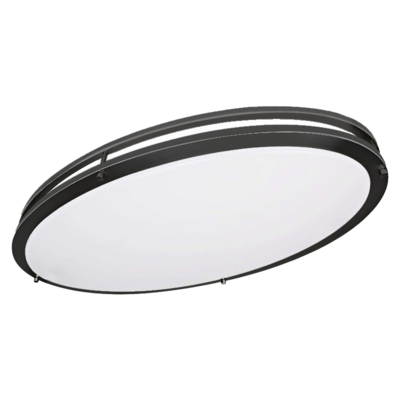 Worbest China factory directly sell 32inch LED flush mount 3cct adjustable for bedroom living room black LED ceiling light