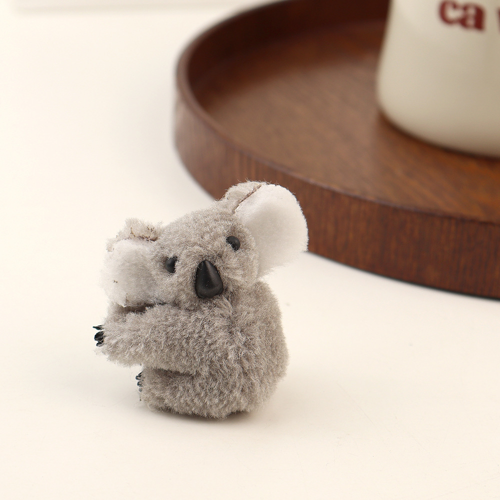 Small Plush Koala Clip with Jacket Koala Clip on Pack of 12