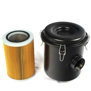 High quality custom F006 Industrial vacuum pump imported air filter barrel barrel filter cartridge filter