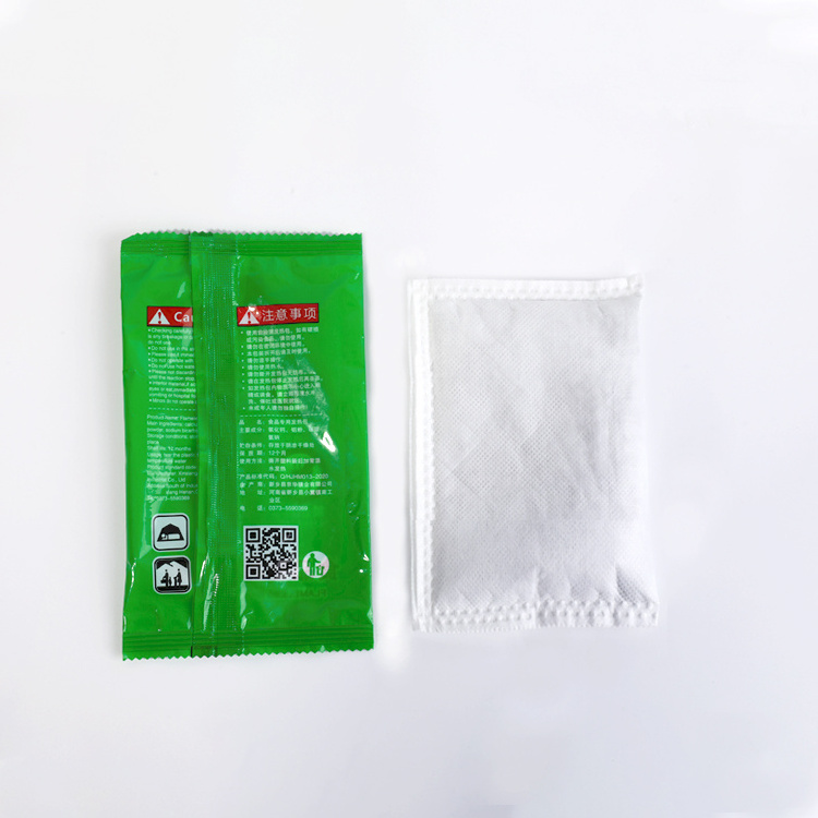 High Quality Factory Export 80g Heating Bag Emergency Survival Water-reactive Flameless Ration For Instant Food Warmer