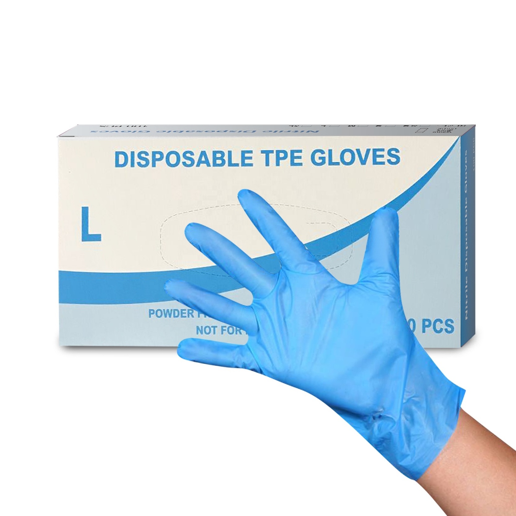 China Manufacturer Factory Price Translucent Food Grade Factory Tpe Gloves