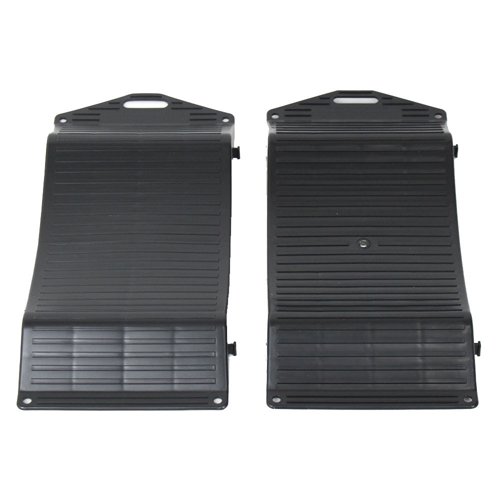 Customisable HDPE Curved Low Profile Ramps, Tire Saver Ramp for Flat Spot Tire Prevention and Vehicle Storage