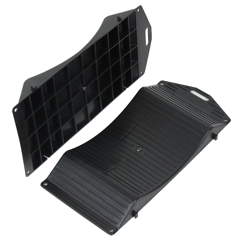 Customisable HDPE Curved Low Profile Ramps, Tire Saver Ramp for Flat Spot Tire Prevention and Vehicle Storage