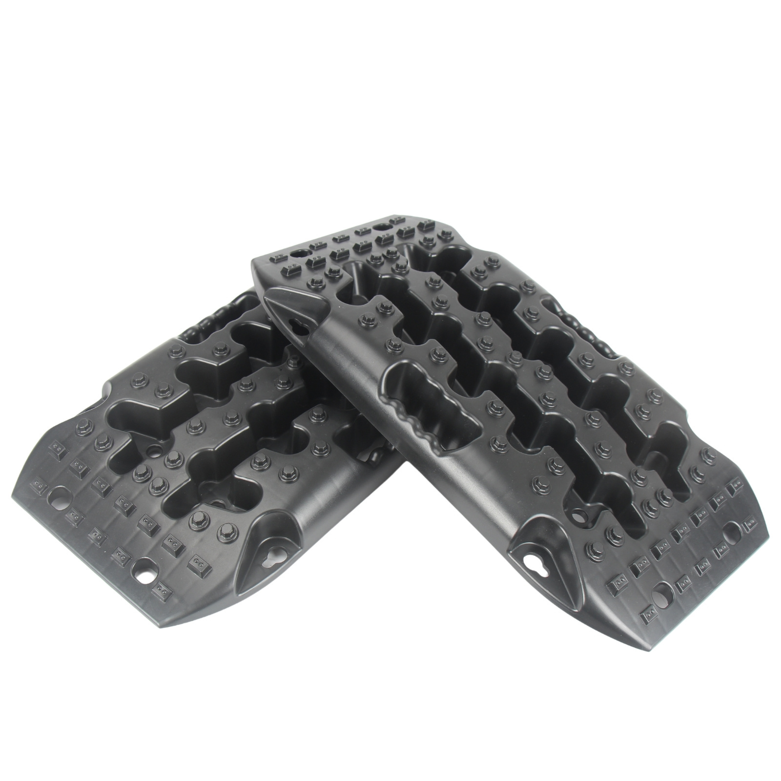 Short Recovery Track Traction Mats, Off Road Traction Boads, for 4WD Mud, Sand, Snow Ramps