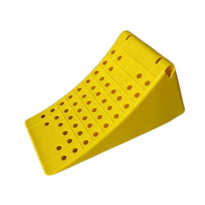 GT-03P HDPE Yellow Plastic Truck Wheel Chock Stopper