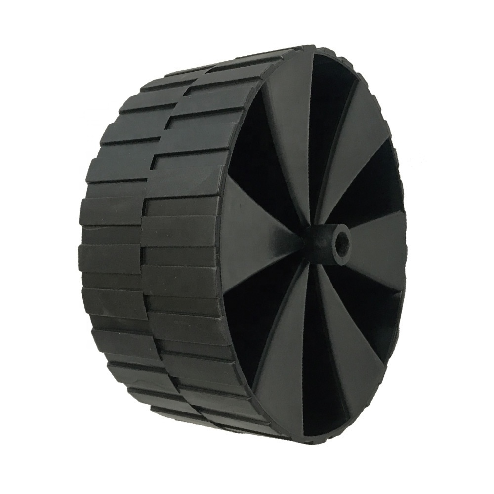 7 8 inch Plastic PVC Poly PU Polyurethane Foam Flat Free Tire Wheel for Folding Utility Beach Sand Cart Wagon