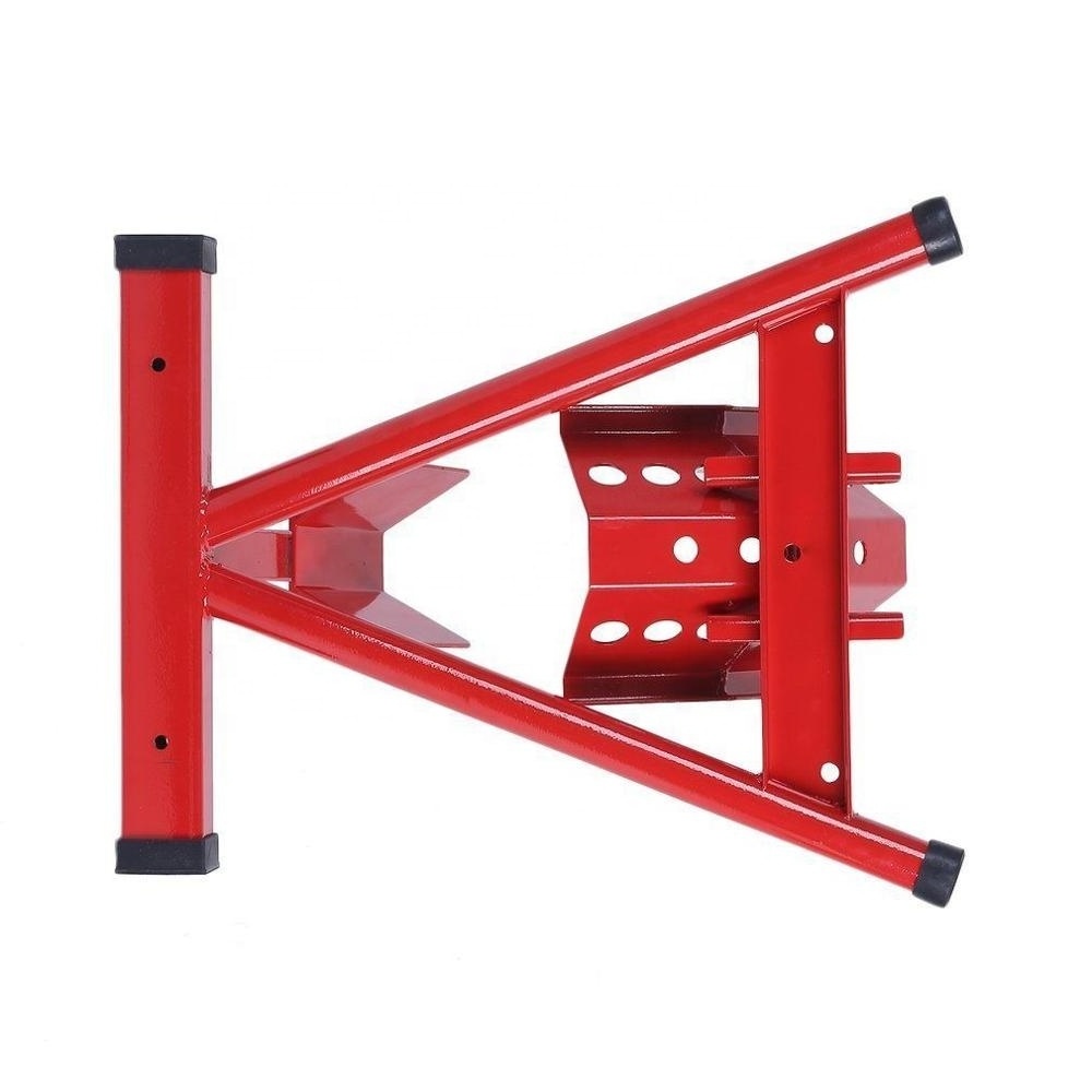 Adjustable14''-21''  Height Universal Motorcycle Steel Front Wheel Stand Chock/ Motorbike Stand