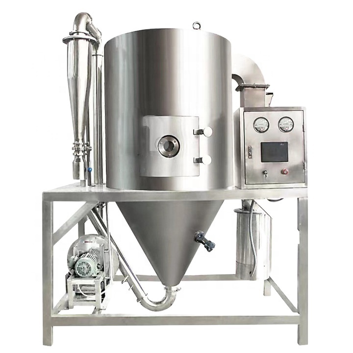 Customized High Speed Spray Dryer For Making Milk Powder Coconut Oil Spray Drying Process Protein Spray Drying Machine