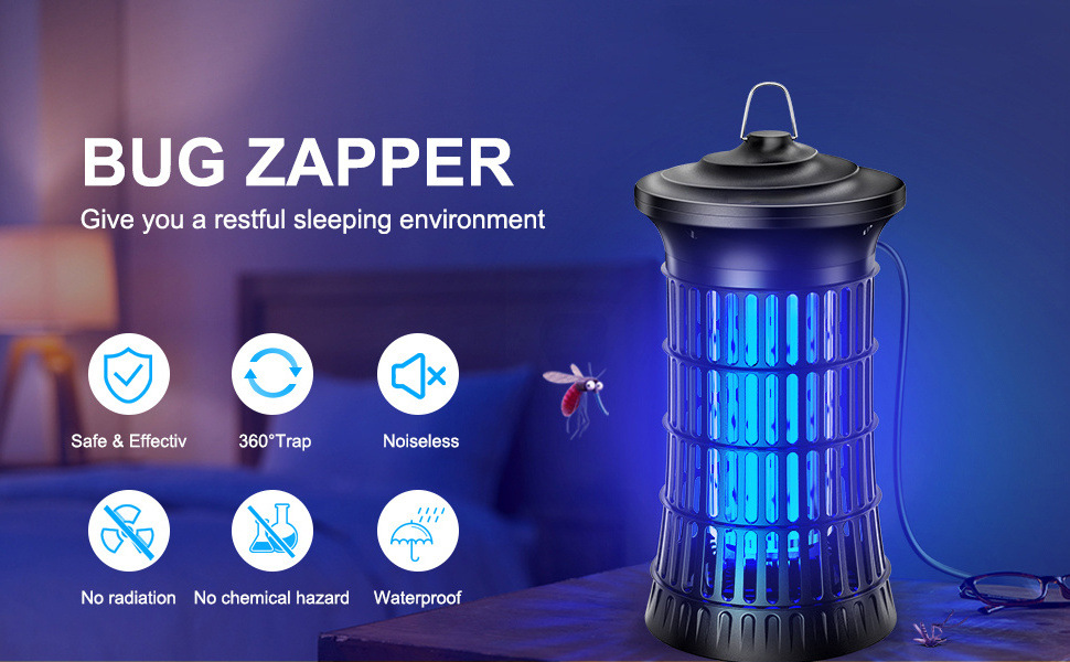 Flying Insect Repellent Trap Bug Zapper Pest Control Reject Product Moskito Mosquito Killer Lamp Anti Moustique