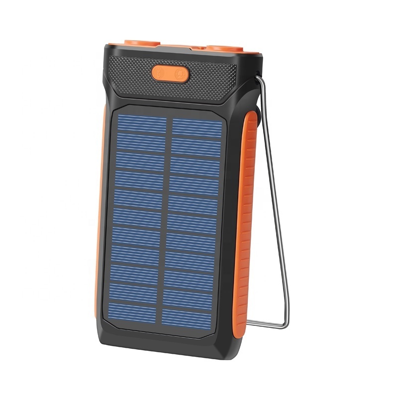 Solar Power Bank Solar Charger 10000mAh Power Bank Portable Charger External Battery Pack