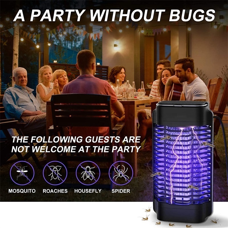 Wholesale Price Mosquito Fly Killer Lamp Uv Bug Zapper Waterproof Mosquito Killer Trap Light For Home