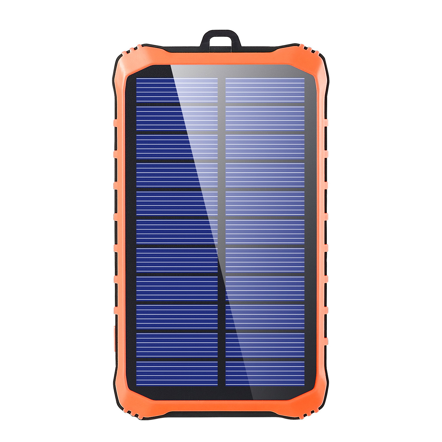 12000mah Rechargeable Battery Dual USB Portable Solor Power Bank Solar Charger High Capacity with Small Size Li-polymer Battery