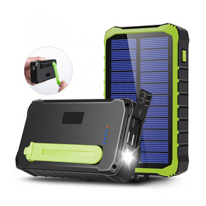 Wholesale Waterproof USB Solar Charger Portable Rohs Solar Cell Phone Charger, Solar Charger Powerbank for Mobile Phone