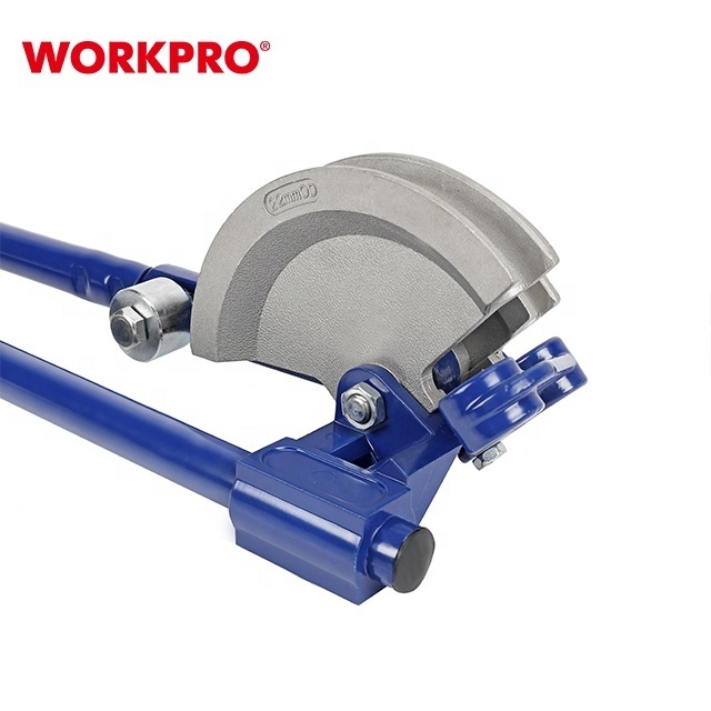 WORKPRO 2-in-1 Manual Pipe Bender 180 Degree Tube Bending Machine Heavy Duty Fuel Line tubing Bending Tool