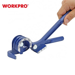 WORKPRO 3-in-1 Manual Pipe Bender for 6, 8, 10mm Tubes 180 Degree Max Bending Angles Heavy-Duty Plumbing Tools