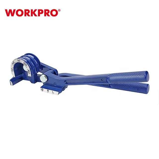 WORKPRO 3-in-1 Manual Pipe Bender for 6, 8, 10mm Tubes 180 Degree Max Bending Angles Heavy-Duty Plumbing Tools