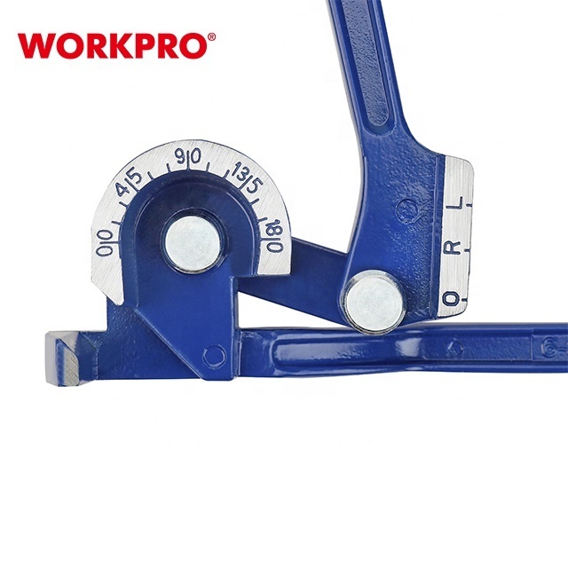 WORKPRO 3-in-1 Manual Pipe Bender for 6, 8, 10mm Tubes 180 Degree Max Bending Angles Heavy-Duty Plumbing Tools