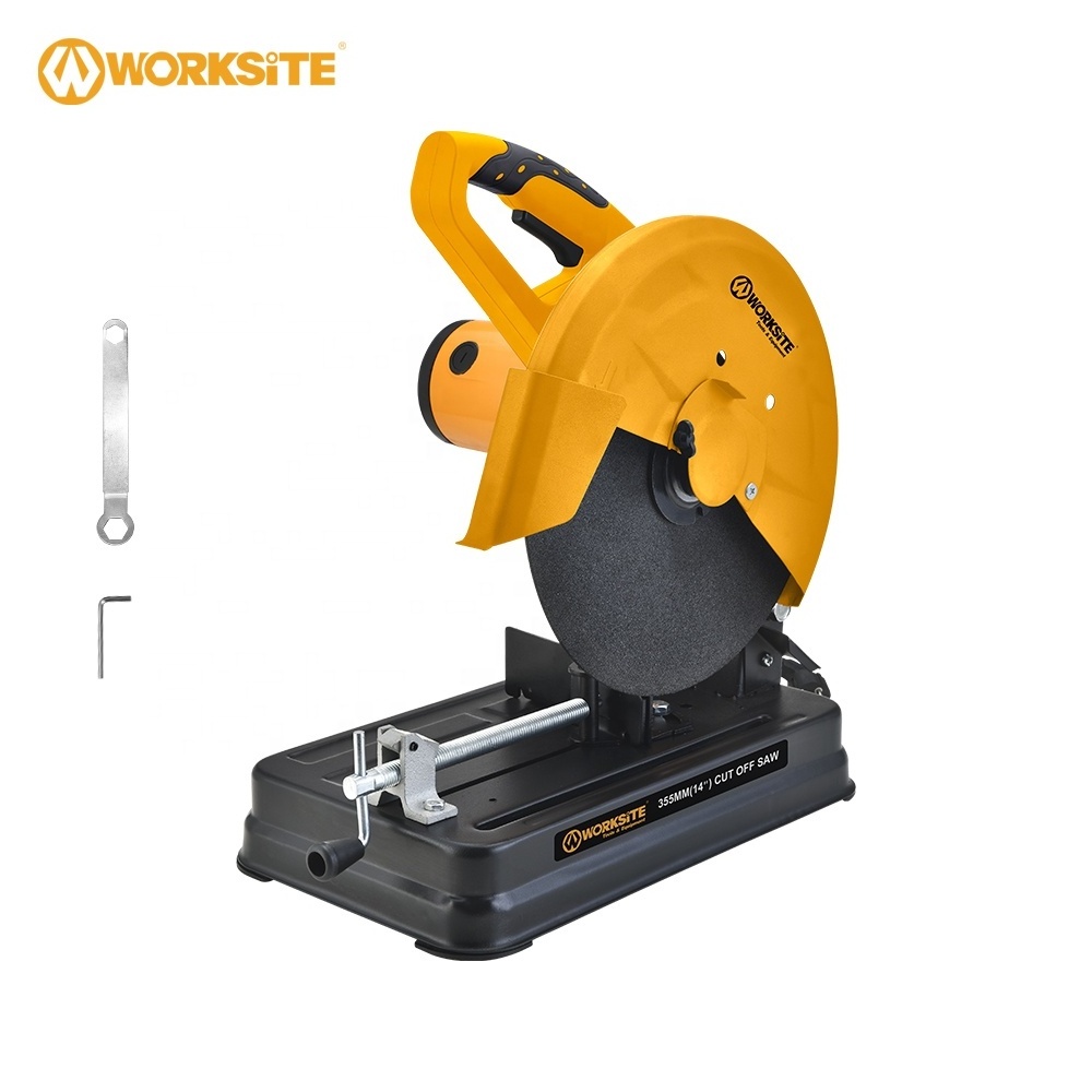 WORKSITE High Speed Concrete Cutting Off Saw Woodworking Power Saws Tool Portable Electric 220V Metal Abrasive Miter Cut Off Saw