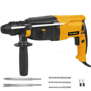 WORKSITE Multifunction 26Mm Electric Rotary Hammer Manufacturers Power Tools 220V 3 Function SDS Max Rotary Hammer Drill