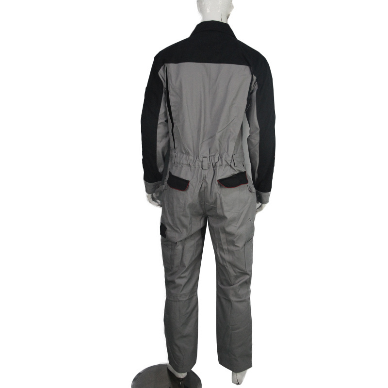 Jumpsuit Working Coverall Polyester Cotton Mens OEM Service Work Clothing Work Clothes Men Construction Silk Screen Printing