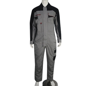 Jumpsuit Working Coverall Polyester Cotton Mens OEM Service Work Clothing Work Clothes Men Construction Silk Screen Printing