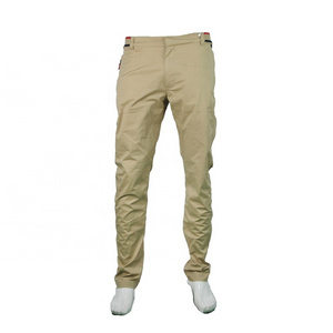 casual lightweight stretch twill slim fit trousers wholesale blank jogger pants custom joggers