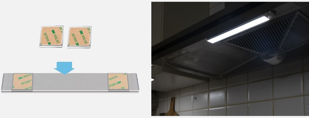 Wholesale USB Rechargeable Light Indoor Warodrobe Light Led Kitchen Led Motion Sensor Cabinet Light