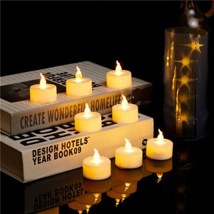 flameless flickering led candle tea light with battery operated for Wedding Flickering Votive Tea Lights LED Candles lights