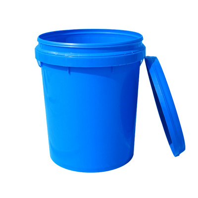 Customized Color Pail Food grade 20L 30L 35L PP plastic bucket With Plastic Handle Lid