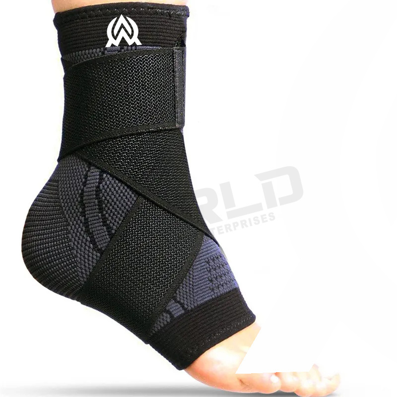 Newest Design Comfortable And Durable Non-slip Weight Lifting Exercise MMA Pressurized Ankle Support