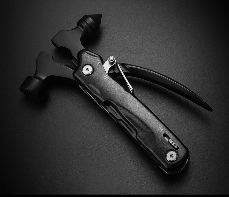 Outdoor Ideal Tool Camping Multi Plier Multifunction Survival Equipment Hammer 11 in 1 Multi Function Tool