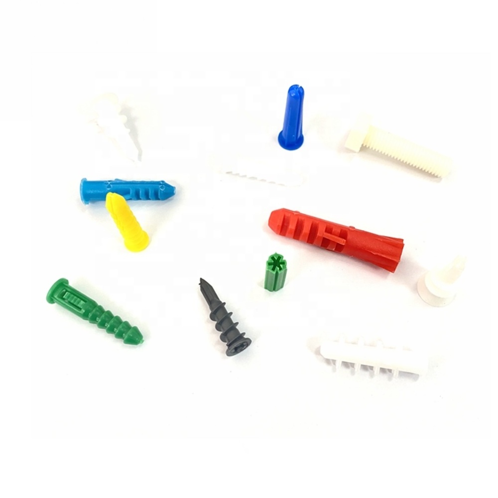 Wall Plug Plastic Expansion screw Tube Pipe Wall Anchors Plugs