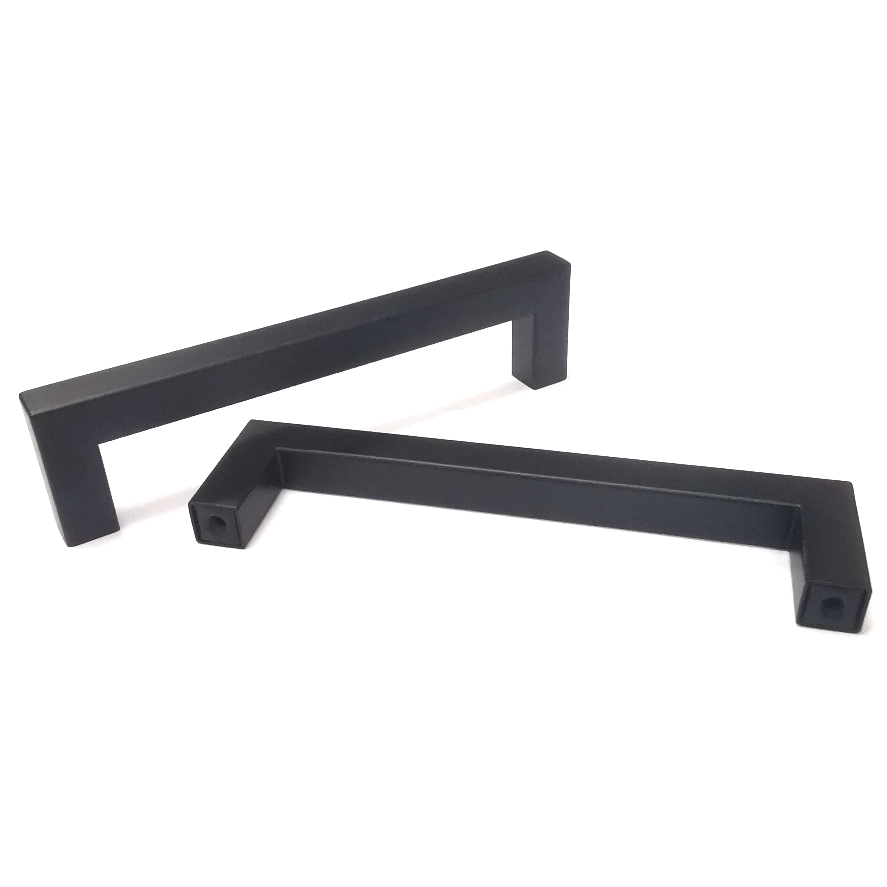 Cabinet Pulls Matte Black Cabinet Handles Square Drawer Pulls Steel Kitchen Furniture Modern Handles,furniture Handle & Knob