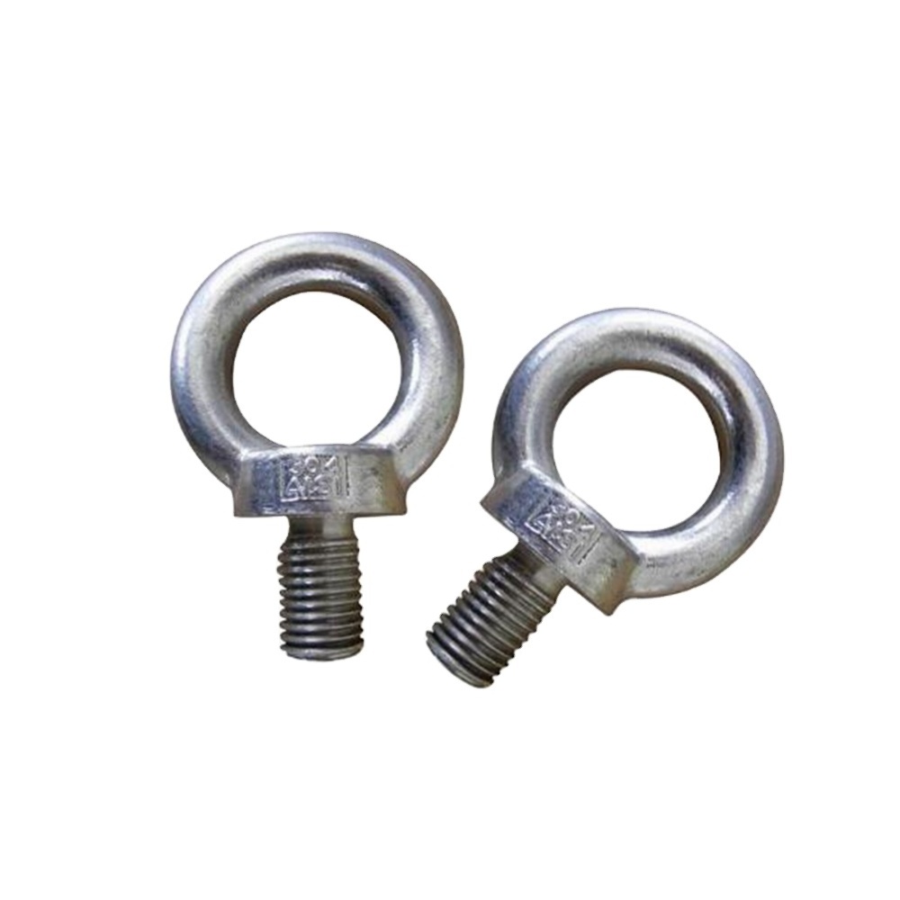 M4-M22 Stainless steel DIN580 anchors with hole bolt collar eyebolt lifting eye bolts