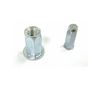 Hex head M8*18 customized rivet nut stainless steel rivet nut