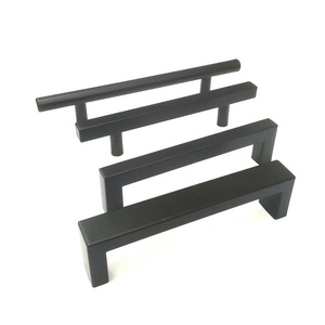 Cabinet Pulls Matte Black Cabinet Handles Square Drawer Pulls Steel Kitchen Furniture Modern Handles,furniture Handle & Knob