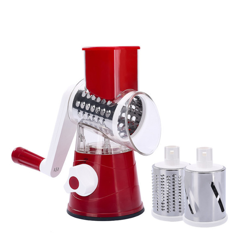 Practical Multifunction Stainless Steel Manual Vegetable Chopper slicer Spiralizer Rotary Nut Cheese Chopper Vegetable Cutter