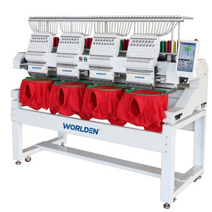 WD-1504  Hot Sale 4 Head Embroidery Machine Four Head Computerized Electric Embroidery Machine