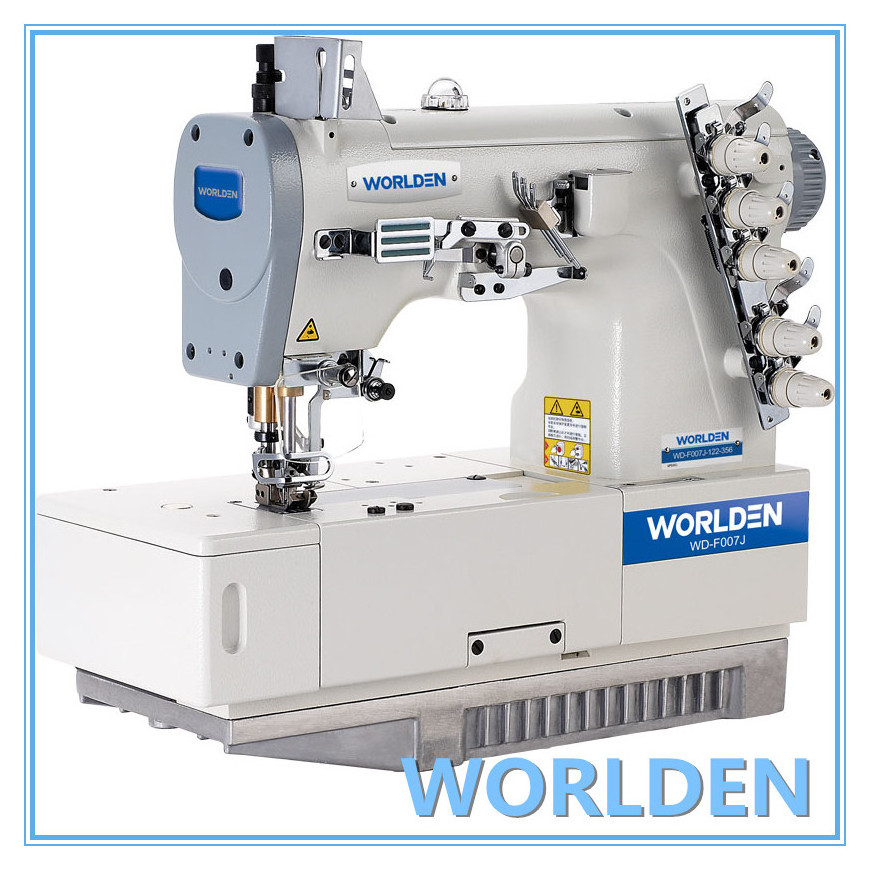 WD-F007J Super High-speed Interlock sewing machine series For All Kinds Of Knitting Materials WORLDEN or BRITEX brand