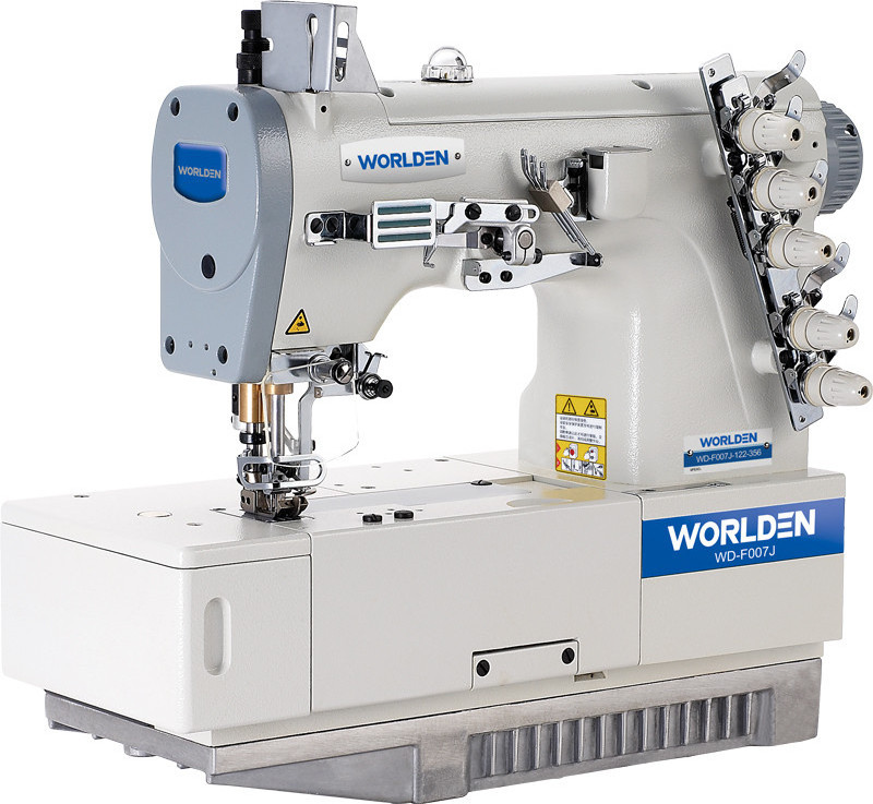 WD-F007J Super High-speed Interlock sewing machine series For All Kinds Of Knitting Materials WORLDEN or BRITEX brand