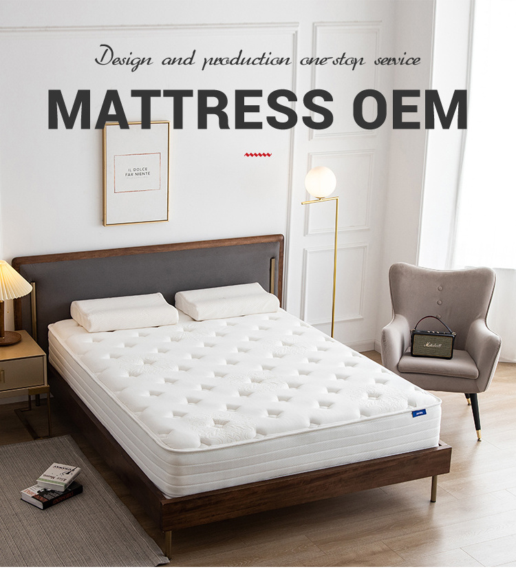 bed mattresses Wholesale euro pillow top pocket spring economic mattress for hotel mattress