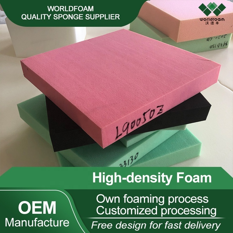 wholesale 1.5m*2m high density PU foam sheet memory foam for sofa/mattress/pet house/cushion