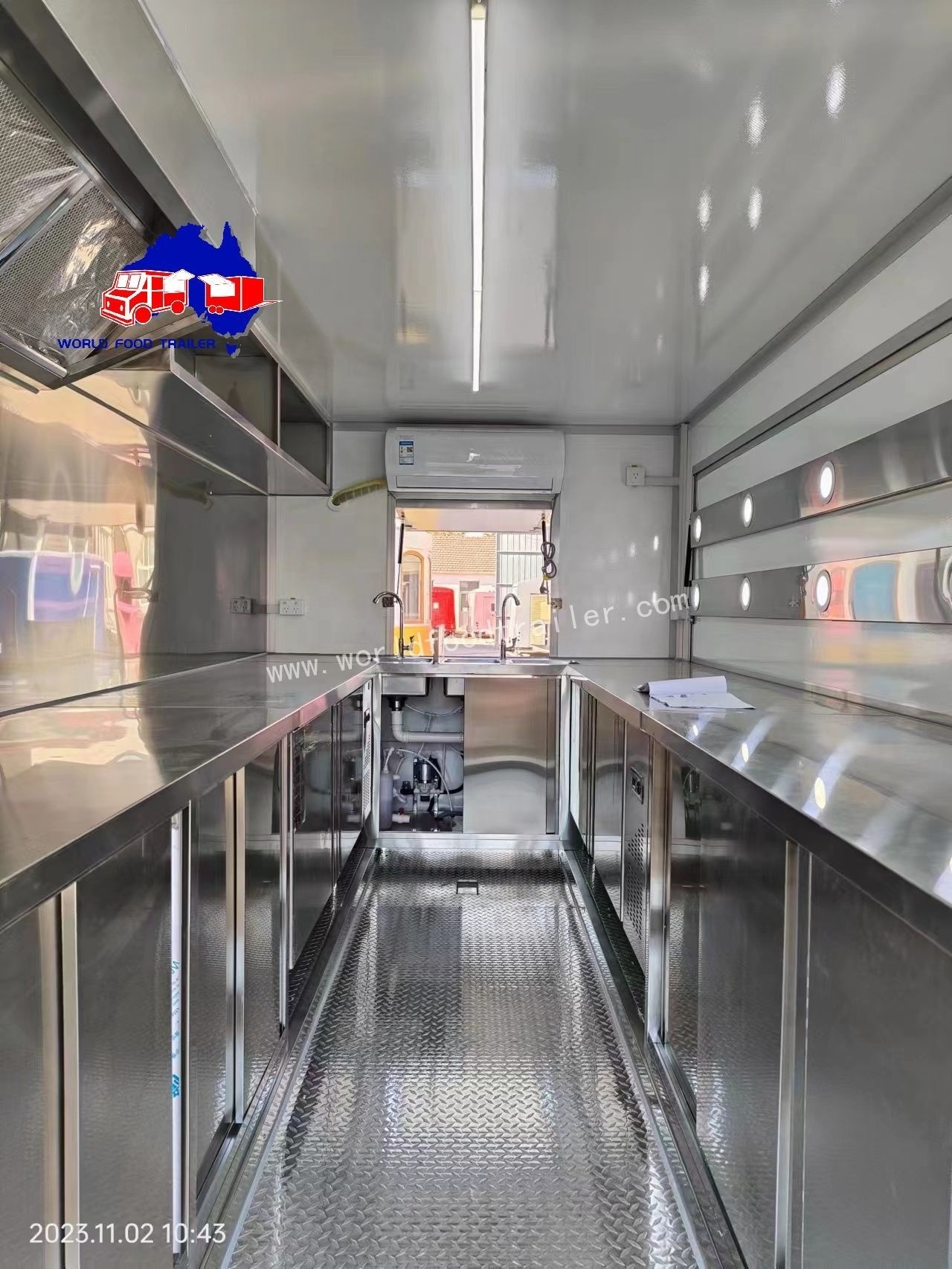 food trucks mobile food trailer beer bar truck fast food trailer for sale with full kitchen equipments pizza trailer