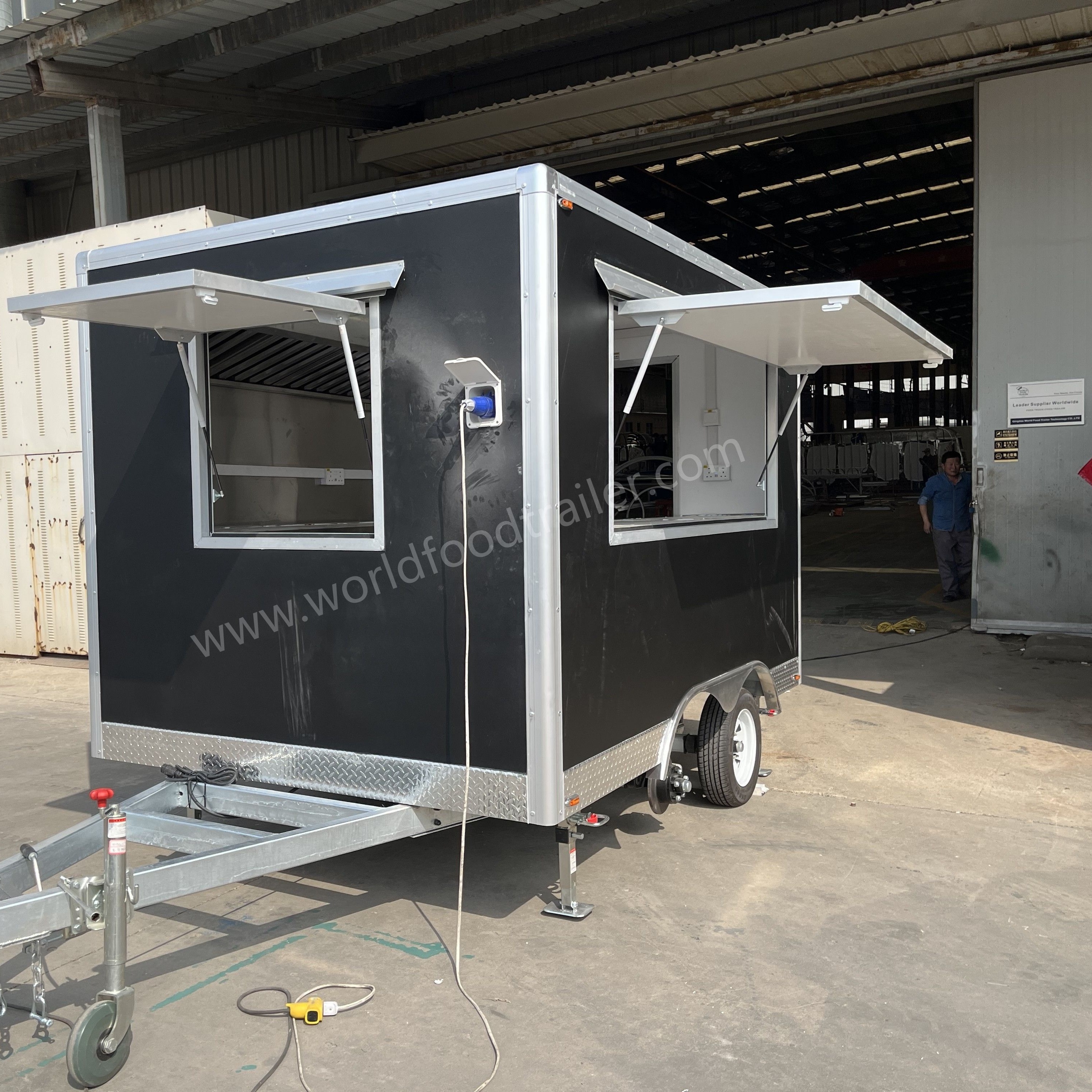 Food Truck / CE Type Approval Catering Trailers Burger Food Van Coffee Bar