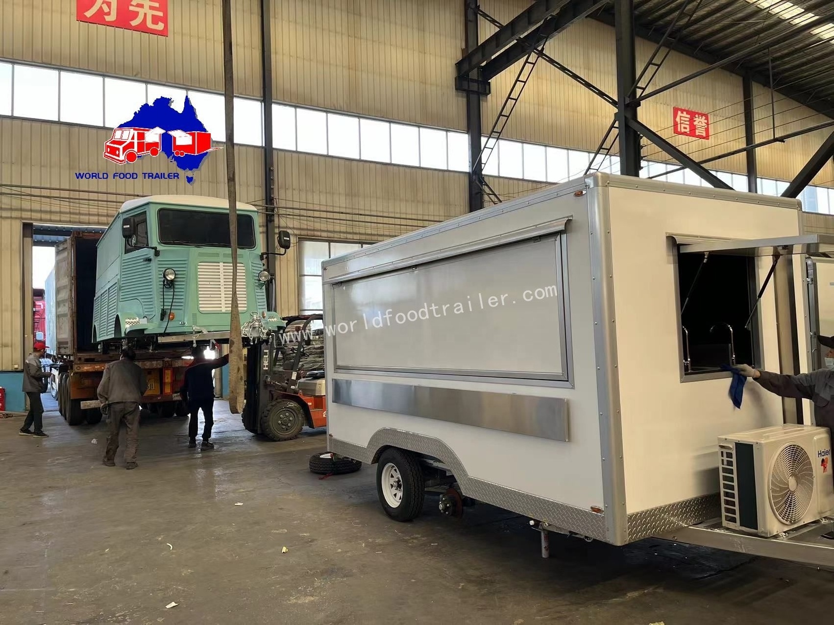 food trucks mobile food trailer beer bar truck fast food trailer for sale with full kitchen equipments pizza trailer